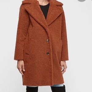 Express Sherpa coat